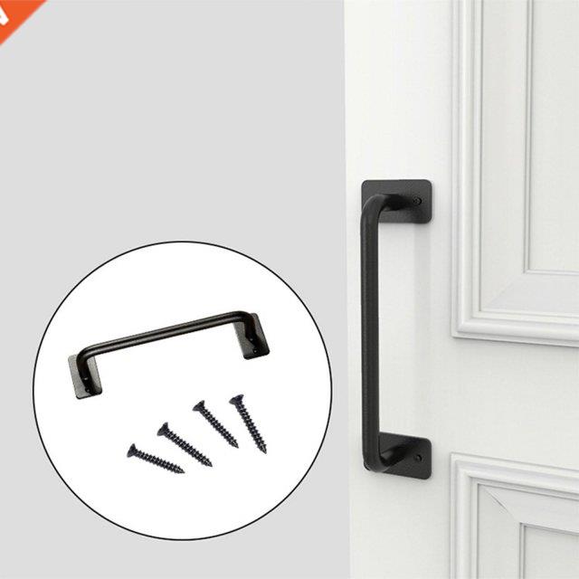 12 Rustic Sliding Barn Door Handle Carbon Steel for Cupboar