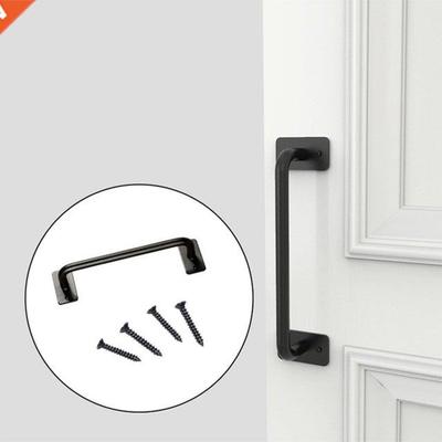 12 Rustic Sliding Barn Door Handle Carbon Steel for Cupboar