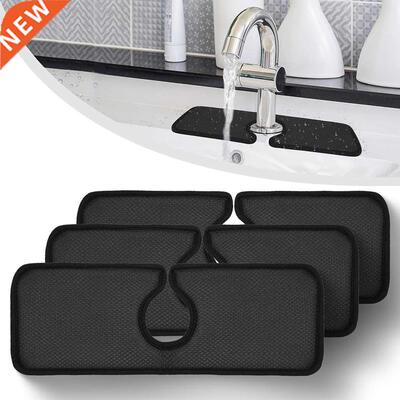 Faucet Wraparound Splash Catcher Absorbent Mat Dish Drying P