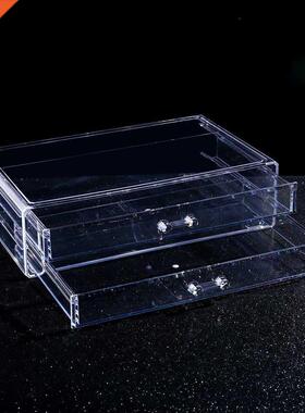Portable Transparent Acrylic Multi-layer Makeup Storage Cosm