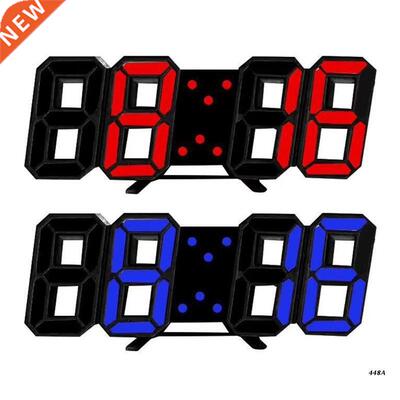 D LED Digital Alarm Clock Table Alarm Clock Easy to Read at