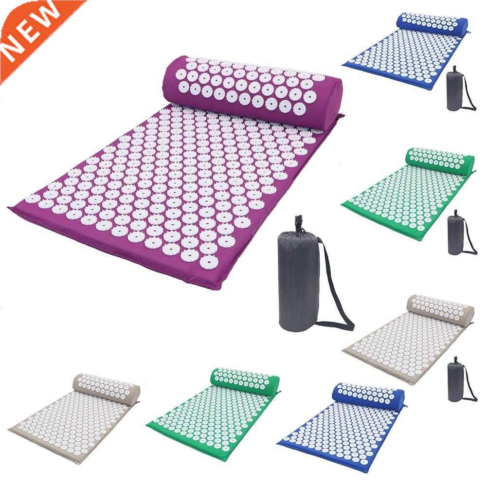 Acupressure Massager Cushion Shakti Mat Set Back Body Pain R