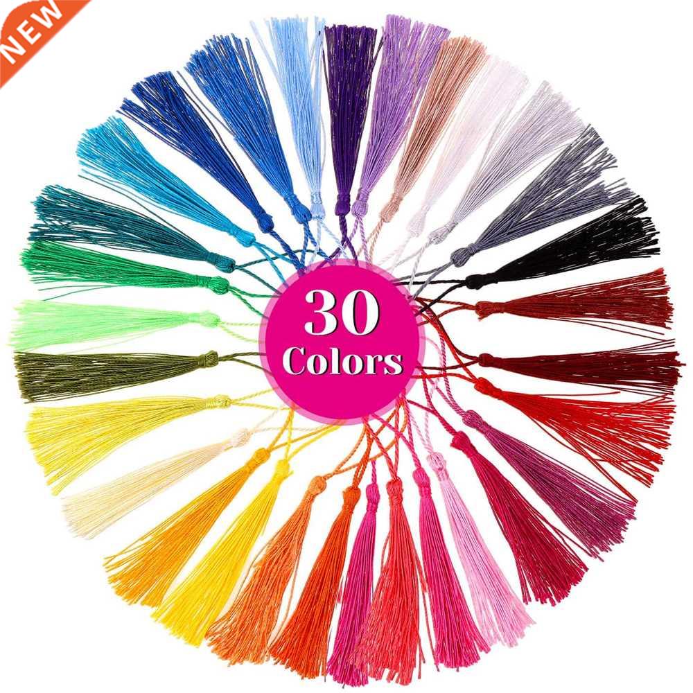 100pcs/lot 13 Vertical Tassel Silk Fringe Sewing Bang Tass