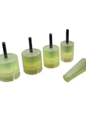 Tapered Silicone Retractable Head Ring Fixed Rod Polishing T