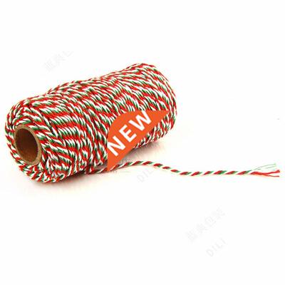 100 Meters/roll 2mm Cotton Baker Twine Rope Cord Christmas W