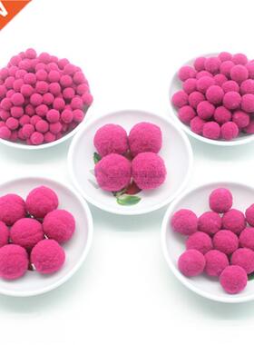 Pompom Wholesale 10 15 20 25 30 mm Fur Plush for Craft DIY