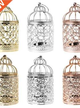 High Quality Hollow Holder Tealight Candlestick Hanging Lant