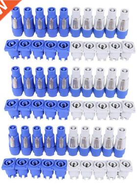 30 Set PowerCON Type A NAC3FCA+NAC3MPA-1 Chassis Plug Panel