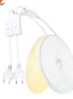 LED Strip Light 220V 2835 Waterproof led strip High Brightne
