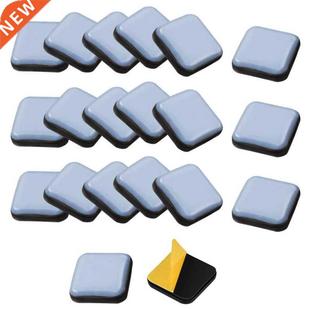 20 PCS Furniture Gliders Slider 25 x 25 mm PTFE Self Adhesiv