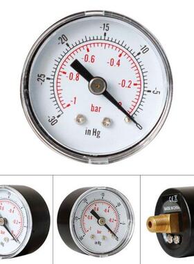 Vacuum Pressure Gauge for Air Fuel Oil Water 40mm 0/30Hg &am