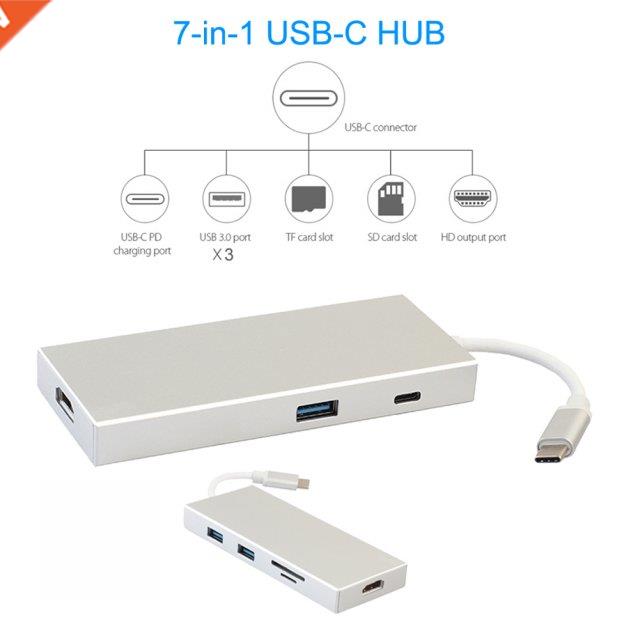 Digital AV Multi-port Adapter Type C to 4K HDMI-compatible P