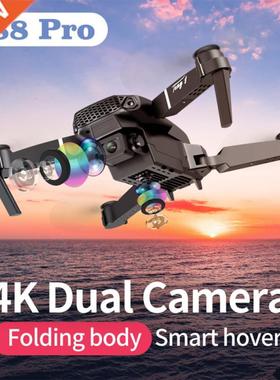 E88 Pro Drone 4k HD Dual Camera Wide Angle Visual Positionin