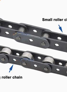 Straight Roller Chain Double Pitch Chain Carbon Steel C2040