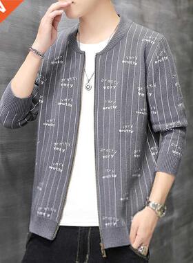 Autumn and Winter New Men's Knitwe Sweater Cdigan Outsid