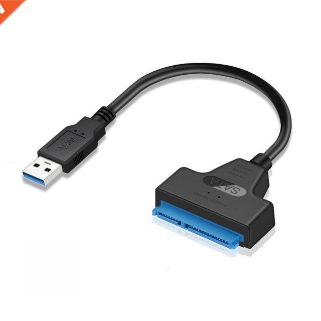 USB .0 to SATA7+22pin Adapter Computer Cables Connectors US