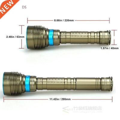 18000LM 7 XML-T6 LED Strong Light Diving Flashlight Torch Pr