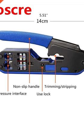 Multifunction Handhold Wire Crimping Pliers Network Crimper
