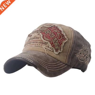 Men's Baseball Cap Washed Kpop Women's Cap Golf Breathable C