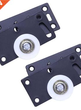 16Sets Sliding Door Wheels Rollers Pulleys Runners for Cupbo