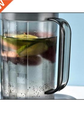 Large Capacity Milk Pitcher with 2 Cups Handmade Iced Tea Pi