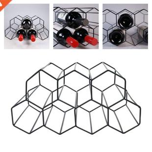 Stackable Metal Wine Racks Wine Bottle Rack for Home Cellar