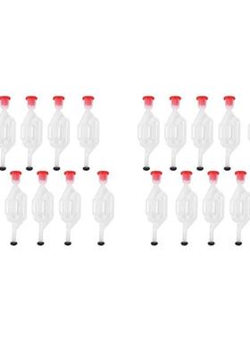 20Pcs Wine Beer Fermentation Check Valve Water Seal Airlock