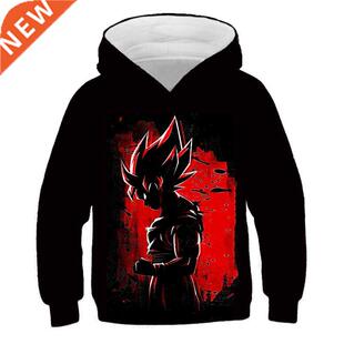 Anime Dragon-Ball Z Sweatshirt 4-14 Years Kids Hoodies Anime