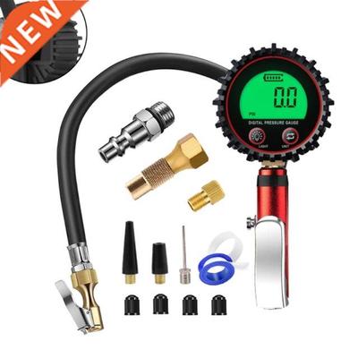 Digital Tire Pressure Gauge Air Chuck Compressor Accessories