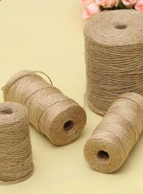 30/50/100Meters Natural Vintage Jute Rope Cord String Twine
