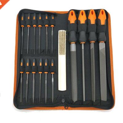 17Pcs Forged Alloy Steel File Set with Carry Case, Precision