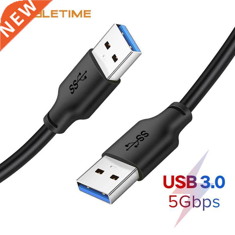CABLETIME USB to USB Male Extension Cable Type A Male USB 3
