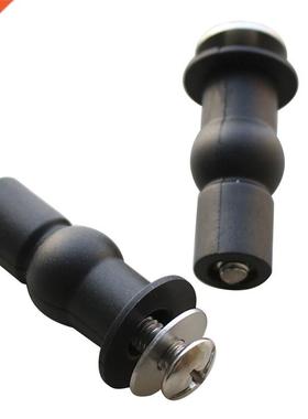 Hot Toilet Seat TOP FIX Seat Hinge Hole Fixings Well Nut Scr