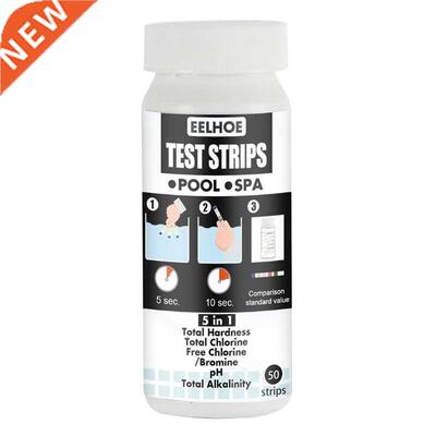 Swimming Pool Spa Water Test Strips Chlorine Bromine pH Alka