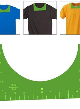 Tshirt Alignment Tool Ruler Guide Acrylic Clearly Marked Cen