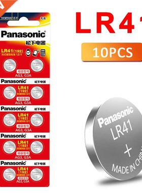 10pcs LR41 Button Cell Batteries Panasonic 100% Original SR4