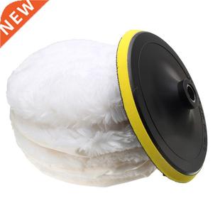 Wheel Soft Kit Polishing 7&quo Bonnet Pad Ball 5Pcs Wool