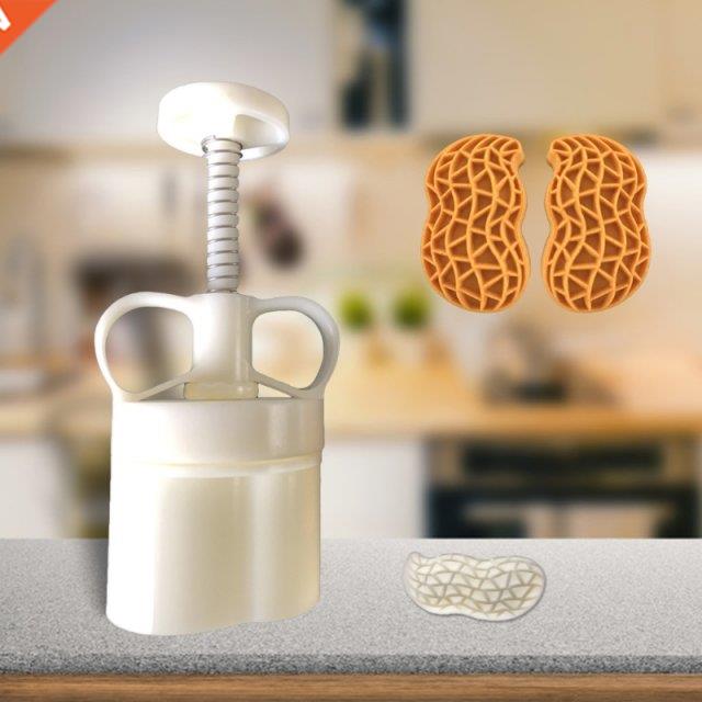 Mooncake Mold 50g Peanut Stamp Cake Cookie Mold Cutter Hand