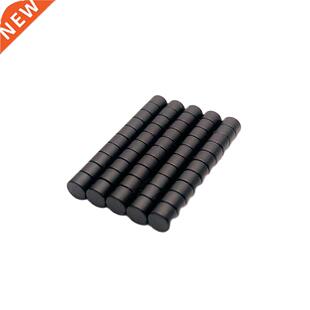 50PCS dia4x3mm Black Epoxy Neodymium Magnet Strong Small Rou