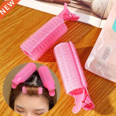 1/2 Pcs Pink Hair Curlers Set Sleeping Overnight Reusable Ha