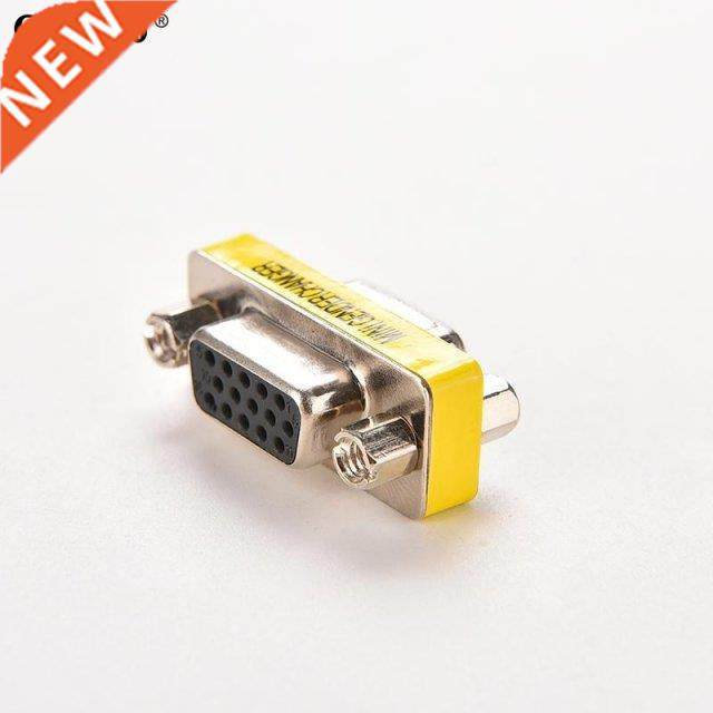 1pcs 15 pin D-Sub VGA HD SVGA Female to Female MINI Gender