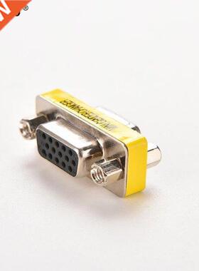 1pcs 15 pin D-Sub VGA HD SVGA Female to Female MINI Gender
