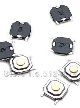 100pcs/lot 4*4*1.5 micro key switch 4X4X1.5MM 4pin copper h