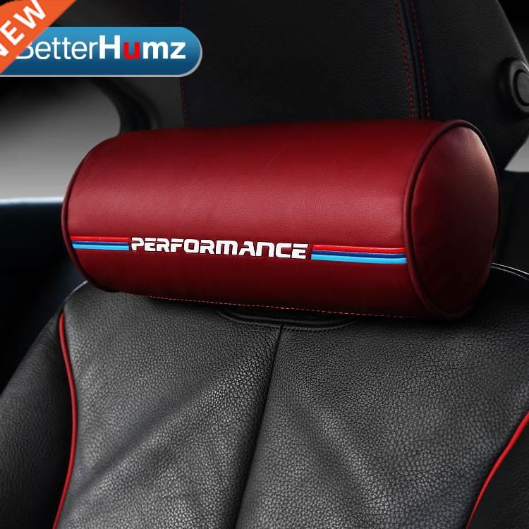 New Desgn Genune Leather Car Headrest Pllows Lumbar Cush