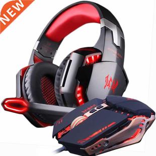 Gaming Headset Stereo Gamer Headphones with microphone Earph