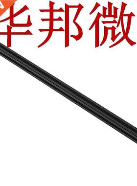 Black 100-1200mm 2020 T-slot Aluminum Extrusions Aluminum Pr