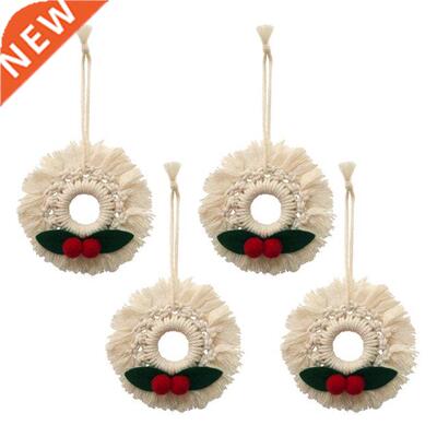 4Pcs Bohemia Handwoven Macrame Tapestry Macrame Door Handle