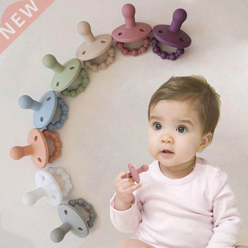 Baby Silicone Pacifier Soft BPA Free So Infant Dummy Ni