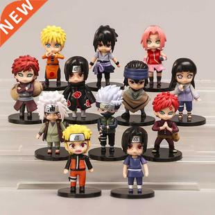 12pcs/set Nuto Anime?Shippuden Hinata Sasuke Itachi Kakash