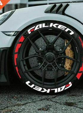 Tire letters stickers Tyre Stickers Lettering Car Wheel Log